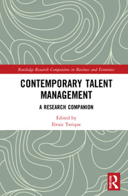 Contemporary Talent Management (A Research Companion) by Ibraiz Tarique, 9781032022987