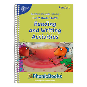 Phonic Books Dandelion Readers Reading and Writing Activities Set 2 Units 11-20 Twin Chimps by Phonic Books, 9780744095319