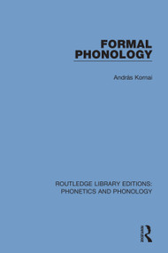 Formal Phonology - 9781138321151 by András Kornai, 9781138321151