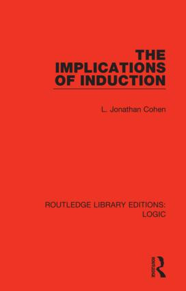 The Implications of Induction - 9780367426095 by L. Jonathan Cohen, 9780367426095