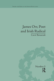 James Orr, Poet and Irish Radical - 9780367876005 by Carol Baraniuk, 9780367876005