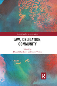 Law, Obligation, Community - 9780367862657 by Daniel Matthews, Scott Veitch, 9780367862657