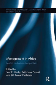 Management in Africa (Macro and Micro Perspectives) - 9781138108547 by Terri Lituchy, Betty Jane Punnett, Bill Buenar Puplampu, 9781138108547