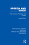 Speech and Voice (Their Evolution, Pathology and Therapy) - 9781138358898 by Leopold Stein, 9781138358898