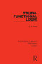 Truth-Functional Logic - 9780367426125 by J. A. Faris, 9780367426125