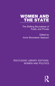 Women and the State (The Shifting Boundaries of Public and Private) - 9781138393738 by Anne Showstack Sassoon, 9781138393738