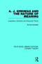 A. J. Greimas and the Nature of Meaning (Linguistics, Semiotics and Discourse Theory) - 9781138684058 by Ronald Schleifer, 9781138684058