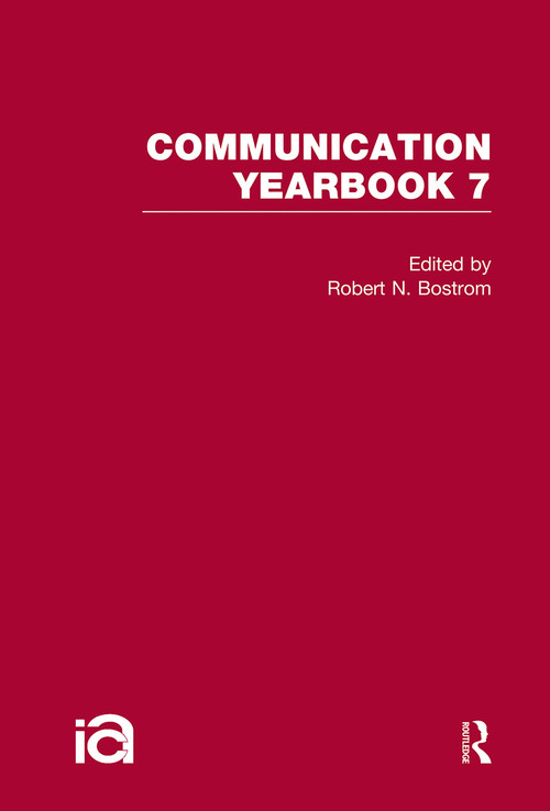 Communication Yearbook 7 by Robert Bostrom, 9781032243092
