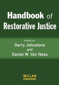 Handbook of Restorative Justice - 9781843921509 by Gerry Johnstone, Daniel Van Ness, 9781843921509