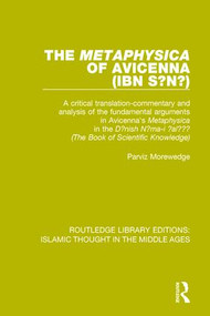 The 'Metaphysica' of Avicenna - 9781138947375 by Parviz Morewedge, 9781138947375