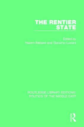 The Rentier State - 9781138923720 by Hazem Beblawi, Giacomo Luciani, 9781138923720