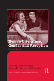Roman Literature, Gender and Reception (Domina Illustris) - 9781138243118 by Donald Lateiner, Barbara K. Gold, Judith Perkins, 9781138243118