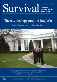 Survival 59.4 by Daniel Deudney, G. John Ikenberry, 9781138059009