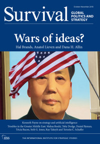 Survival 60.5 by The International Institute for Strategic Studies (IISS), 9781138487246