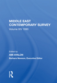 Middle East Contemporary Survey, Volume Xiv: 1990 by Ami Ayalon, 9780367154424
