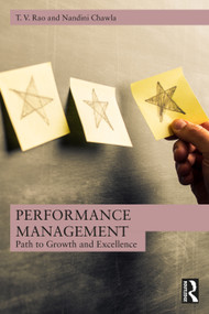 Performance Management (Path to Growth and Excellence) - 9781032671635 by T. V. Rao, Nandini Chawla, 9781032671635