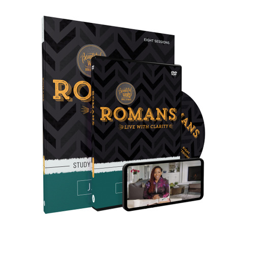 Romans Study Guide with DVD (Live with Clarity) by Jada Edwards, 9780310117681