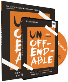 Unoffendable Study Guide with DVD (How Just One Change Can Make All of Life Better) by Brant Hansen, 9780310153184