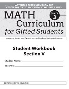 Math Curriculum for Gifted Students - 9781646320233 by Clg Of William And Mary/Ctr Gift Ed, Margaret McKowen Patti Jess, 9781646320233