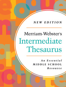 Merriam-Webster's Intermediate Thesaurus - 9780877796787 by Merriam-Webster, 9780877796787