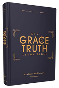 NIV, The Grace and Truth Study Bible (Trustworthy and Practical Insights), Hardcover, Red Letter, Comfort Print by R. Albert Mohler, Jr., Zondervan, 9780310447122
