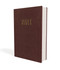 NIV, Gift and Award Bible, Leather-Look, Burgundy, Red Letter, Comfort Print by Zondervan, 9780310450368