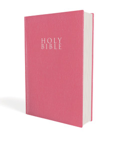 NIV, Gift and Award Bible, Leather-Look, Pink, Red Letter, Comfort Print by Zondervan, 9780310450429