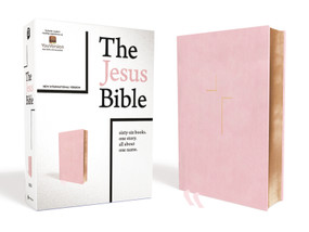 The Jesus Bible, NIV Edition, Leathersoft over Board, Pink, Comfort Print (Sixty-Six Books. One Story. All About One Name.) by Passion Publishing, Louie Giglio, Zondervan, 9780310450788