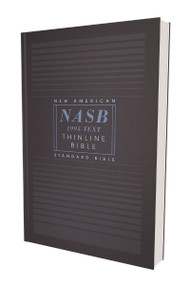 NASB, Thinline Bible, Paperback, Red Letter, 1995 Text, Comfort Print by Zondervan, 9780310450924