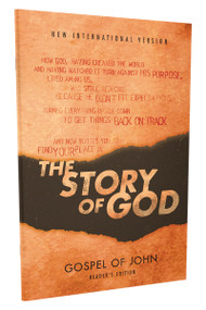 NIV, The Story of God, Gospel of John, Reader's Edition, Paperback by Zondervan, 9780310452645