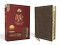 NIV, Life Application Study Bible, Third Edition, Large Print, Bonded Leather, Brown, Red Letter, Thumb Indexed by  Zondervan, 9780310452935
