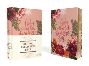 NIV, Artisan Collection Bible, Women's Bible with Journaling Space, Cloth over Board, Pink Floral, Designed Edges under Gilding, Red Letter, Comfort.. by Zondervan, 9780310453338