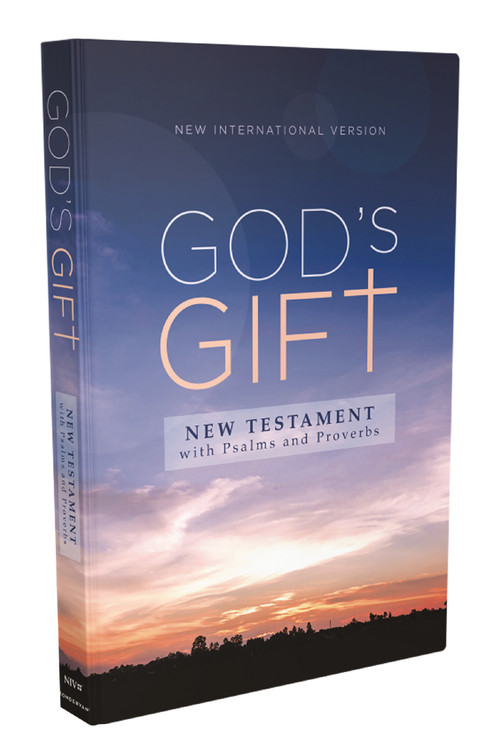 NIV, God's Gift New Testament with Psalms and Proverbs, Pocket-Sized, Paperback, Comfort Print by Zondervan, 9780310454915