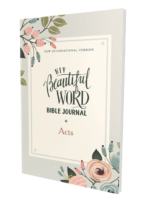 NIV, Beautiful Word Bible Journal, Acts, Paperback, Comfort Print by Zondervan, 9780310455189