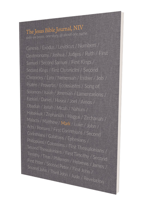 The Jesus Bible Journal, Mark, NIV, Paperback, Comfort Print by Passion Publishing, Louie Giglio, Zondervan, 9780310456124