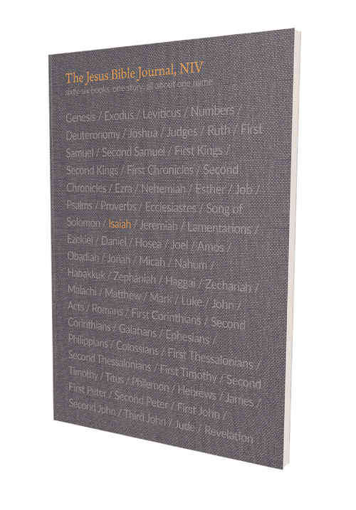 The Jesus Bible Journal, Isaiah, NIV, Paperback, Comfort Print by Passion Publishing, Louie Giglio, Zondervan, 9780310456247