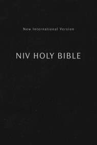 NIV, Holy Bible, Compact, Paperback, Black, Comfort Print by Zondervan, 9780310461234