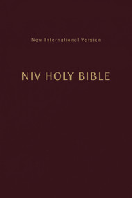 NIV, Holy Bible, Compact, Paperback, Burgundy, Comfort Print by Zondervan, 9780310461241