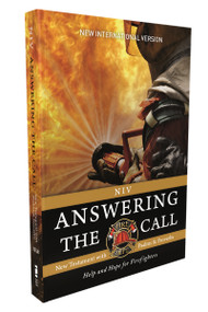 NIV, Answering the Call New Testament with Psalms and Proverbs, Pocket-Sized, Paperback, Comfort Print (Help and Hope for Firefighters) by Zondervan, 9780310464167