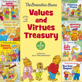 The Berenstain Bears Values and Virtues Treasury (8 Books in 1) by Mike Berenstain, 9780310734956
