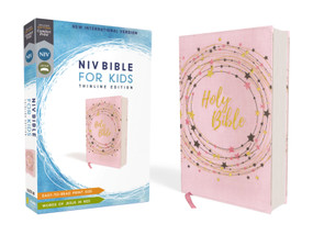 NIV, Bible for Kids, Flexcover, Pink/Gold, Red Letter, Comfort Print (Thinline Edition (Easy-to-Read, Easy-to-Carry)) by Zondervan, 9780310764298