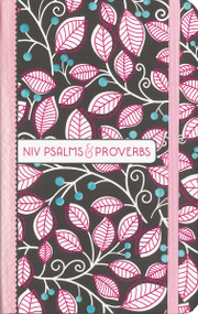NIV, Psalms and Proverbs, Hardcover, Pink, Comfort Print (Poetry and Wisdom for Today) by Zondervan, 9780310765776