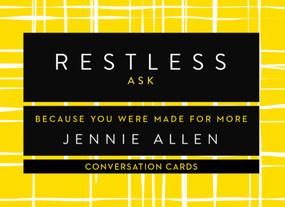 Restless Conversation Card Deck (Because You Were Made for More) by Jennie Allen, 9780849922824