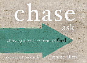 Chase Conversation Card Deck (Chasing after the Heart of God) by Jennie Allen, 9781401677794