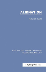 Alienation - 9781138889750 by Richard Schacht, 9781138889750