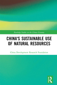 China's Sustainable Use of Natural Resources - 9781032236346 by China Development Research Foundation, 9781032236346