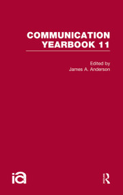 Communication Yearbook 11 by James Anderson, 9781032243160