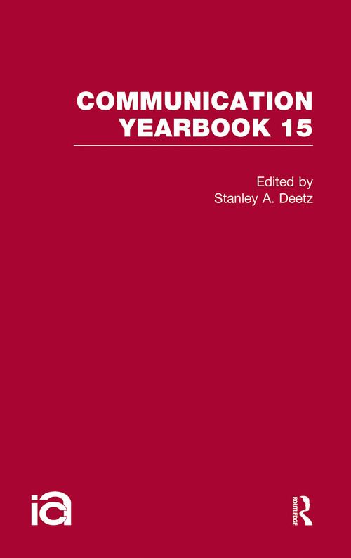 Communication Yearbook 15 by Stanley Deetz, 9781032243146