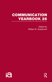 Communication Yearbook 26 by William B. Gudykunst, 9781032243665