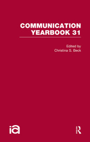 Communication Yearbook 31 by Christina Beck, 9781032243498